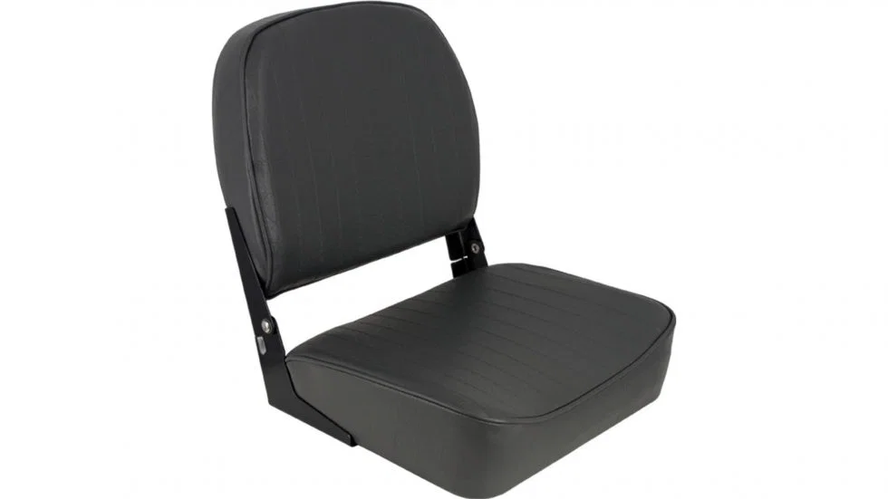 1040624 – SPRINGFIELD Boat Seat, Passenger Seat High Back Seat Non-Adjustable Foldable 16 Inch Length x 15-1/2 Inch W...
